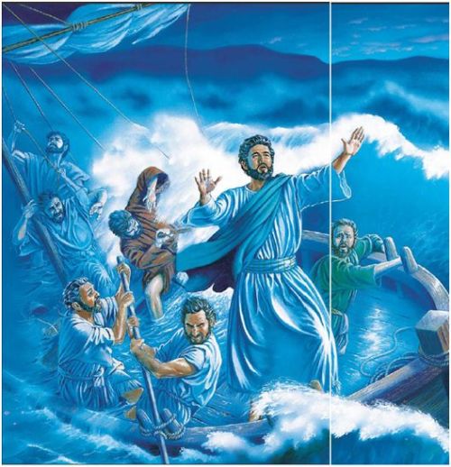 marcos 4.40 Jesus reprende una tempestad en el mar y esta se apacigua